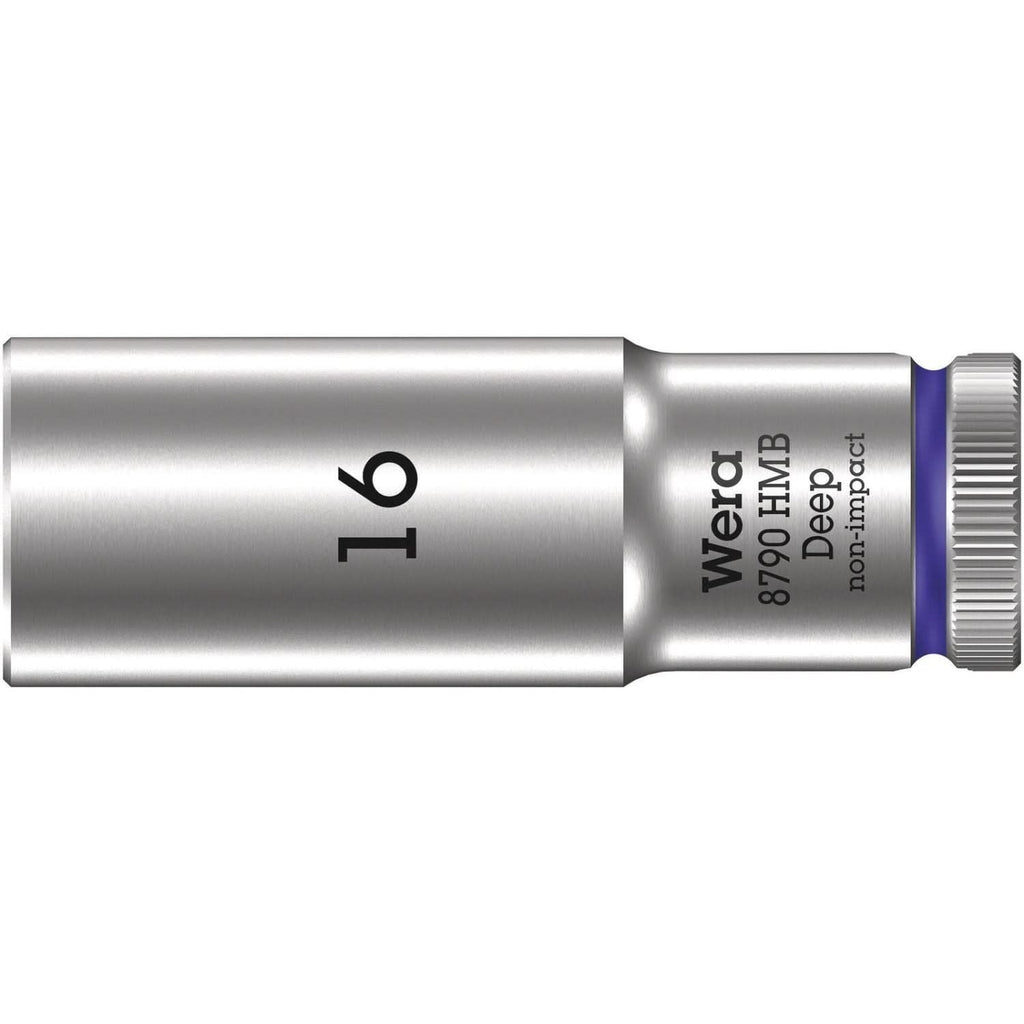 Wera 8790 Hmb Deep 3/8-in. Socket, 16x64-mm.
