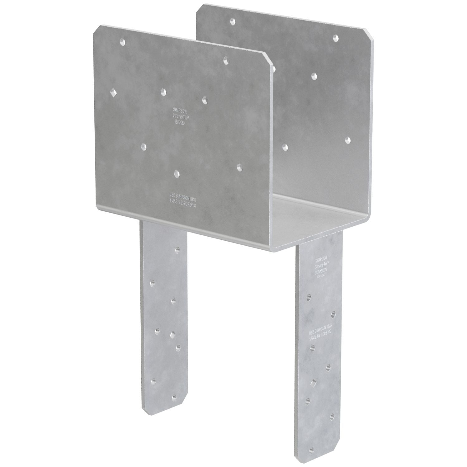 Simpson Strong-Tie ECCQ68SDS2.5 ECCQ End Column Cap for 6x Beam, 8x Post, with Strong-Drive SDS Screws