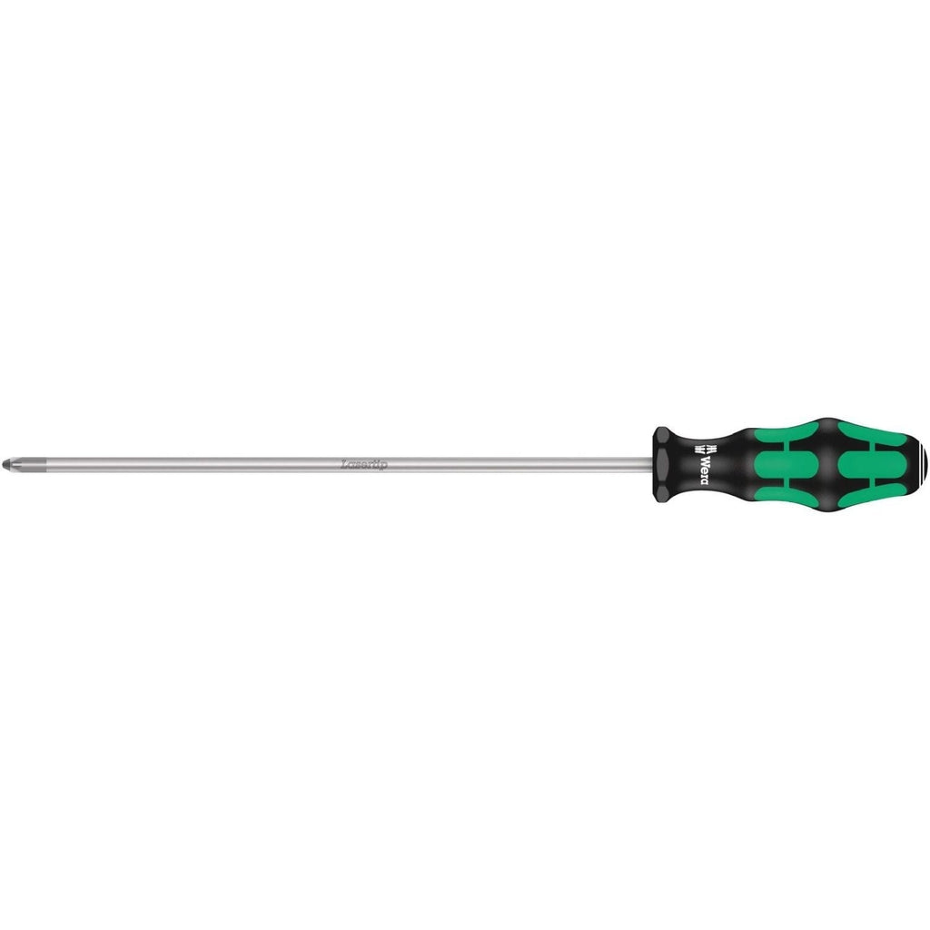 Wera 355 Pz Screwdriver For Pozidriv Screws, Pz 2x250-mm.