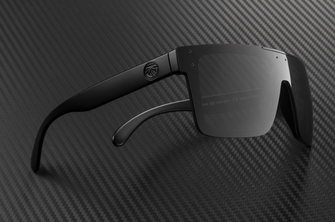 Heat Wave Quatro Z87 BLACK/BLACK Sunglasses