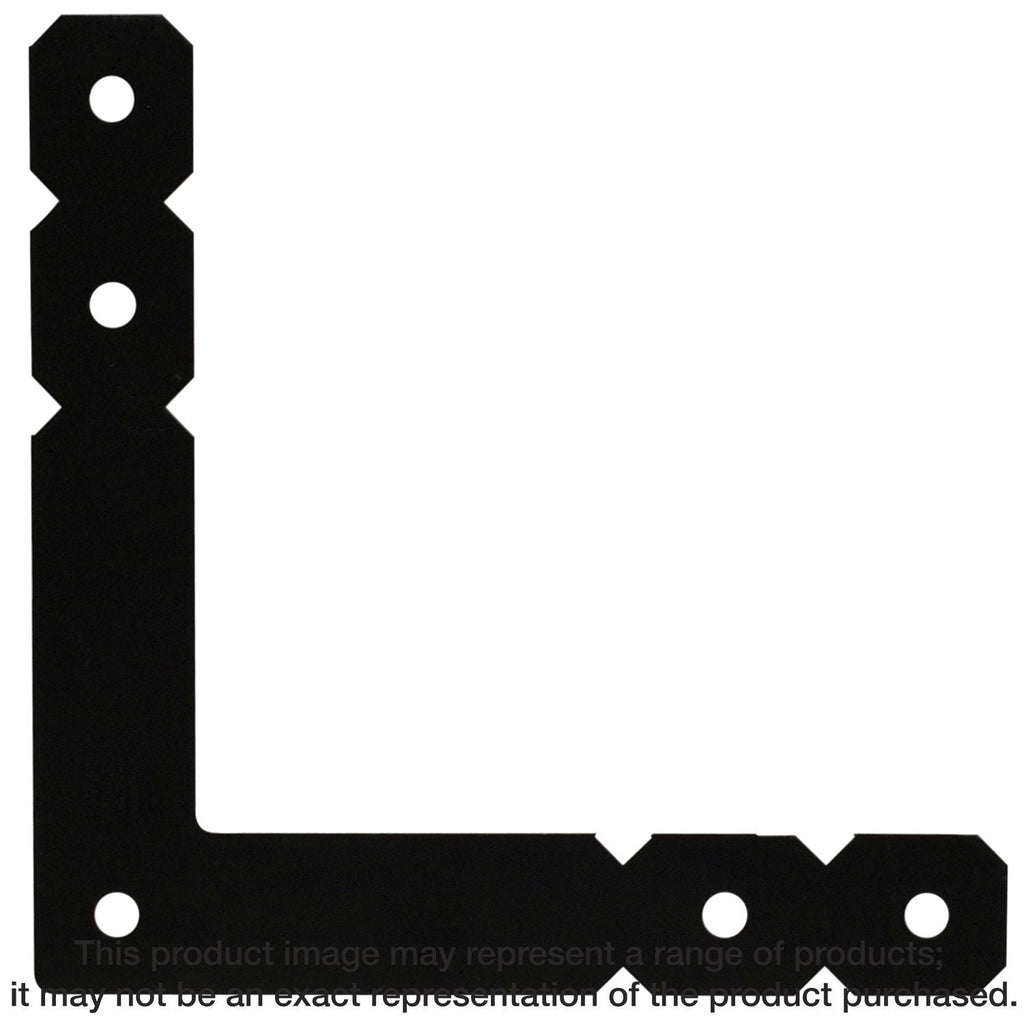 Simpson Strong-Tie OL OL 12-in. x 12-in. Black Powder-Coated Ornamental L Angle