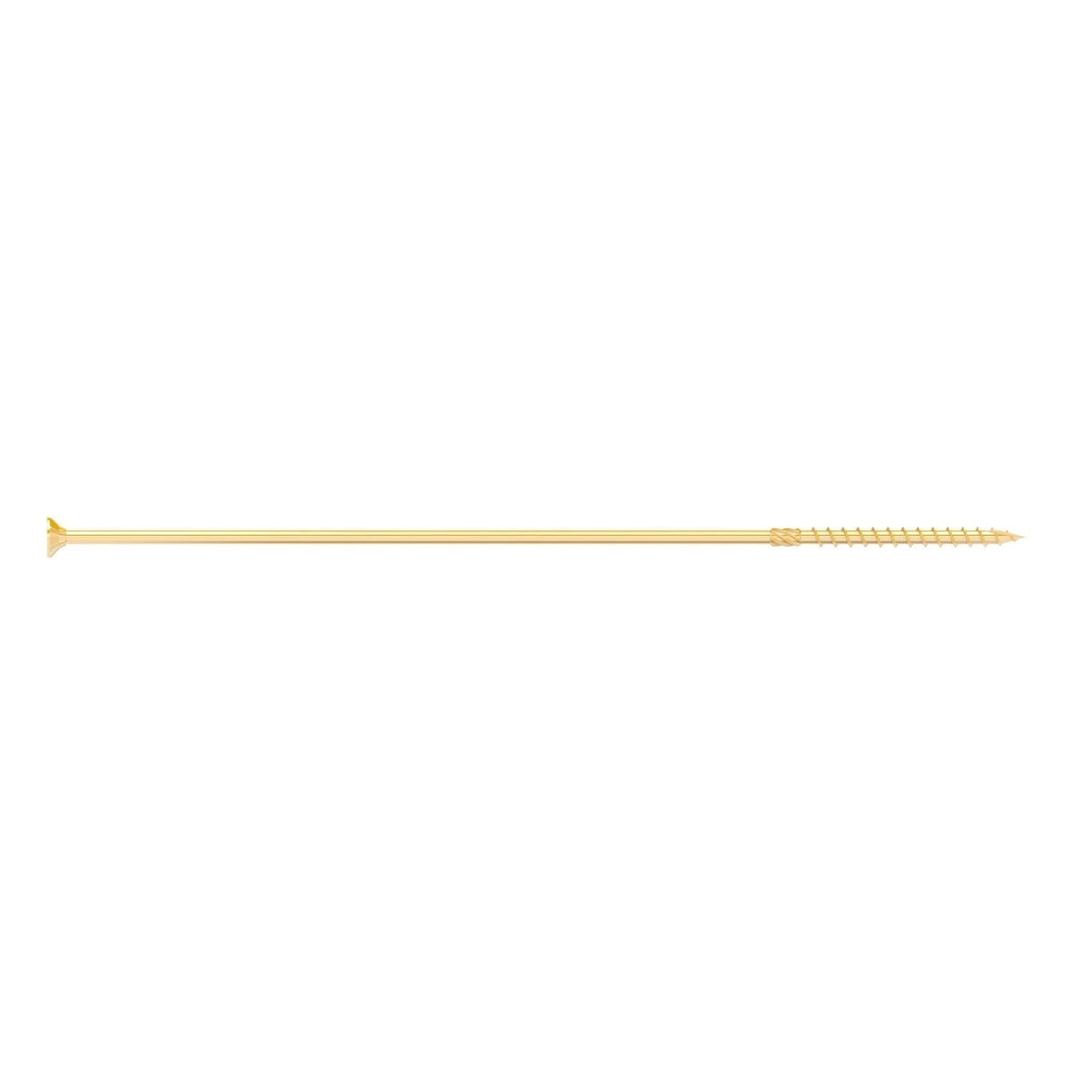 Simpson Strong-Tie SDCP271400 Strong-Drive SDCP TIMBER-CP Screw, 0.390-in. x 14-in. T40, Yellow Zinc, 150-Pack