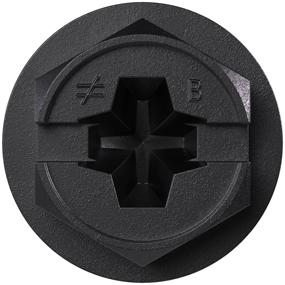 Simpson Strong-Tie TNTBL25214H Titen Turbo, 1/4-in. x 2-1/4-in. Hex-Head Concrete and Masonry Screw, Black, 100-Pack