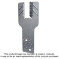 Simpson Strong-Tie H10S H10S 18-Gauge Galvanized Hurricane Tie