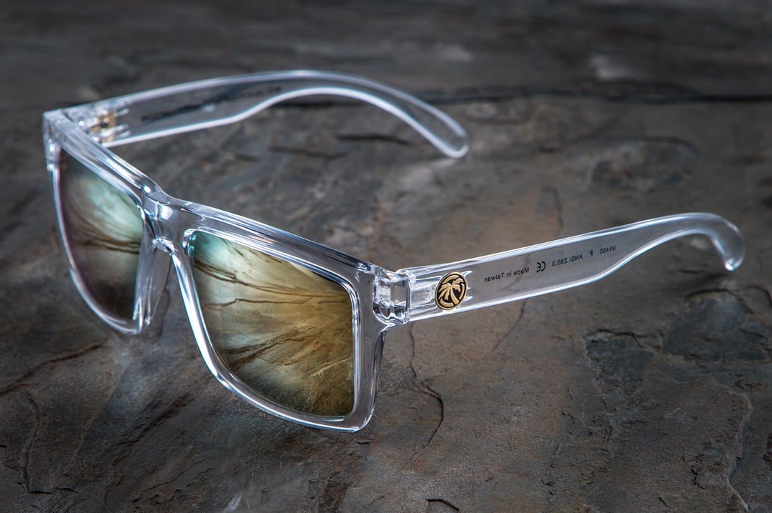 Heat Wave VISE Vapor Clear Sunglasses
