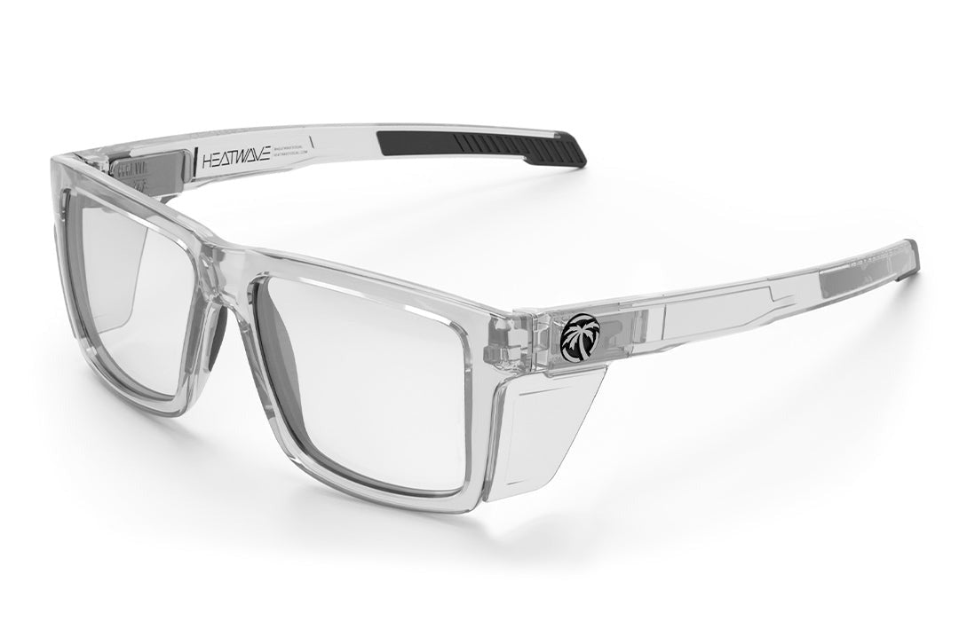 Heat Wave Performance Vise Vapor Clear Frame Clear Lens Z87+ Sunglasses