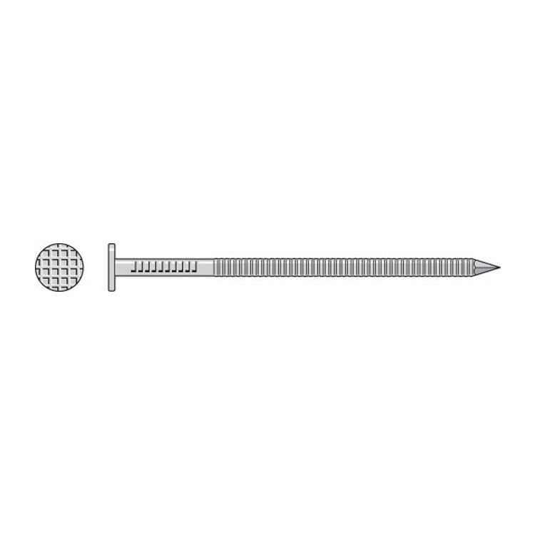 Simpson Strong-Tie S16PTD1 Preservative-Treated Wood Decking Nail, Ring Shank, 3-1/2-in. x .148-in. Type 304, 1-lb.