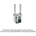 Simpson Strong-Tie PPB66-4Z PPBZ Porch Post Base for 6x6 Post and 4-in. Slab