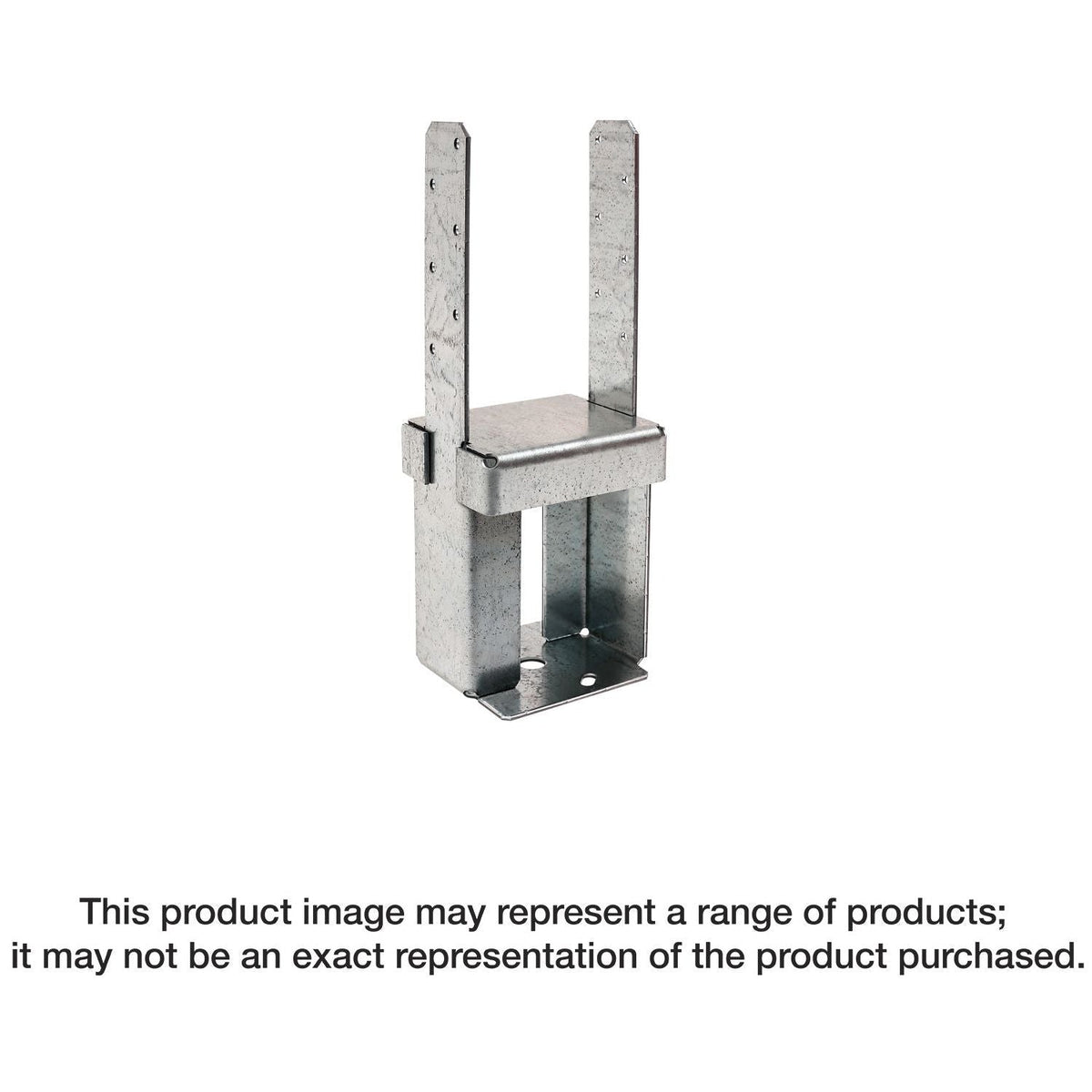 Simpson Strong-Tie PPB66-4Z PPBZ Porch Post Base for 6x6 Post and 4-in. Slab
