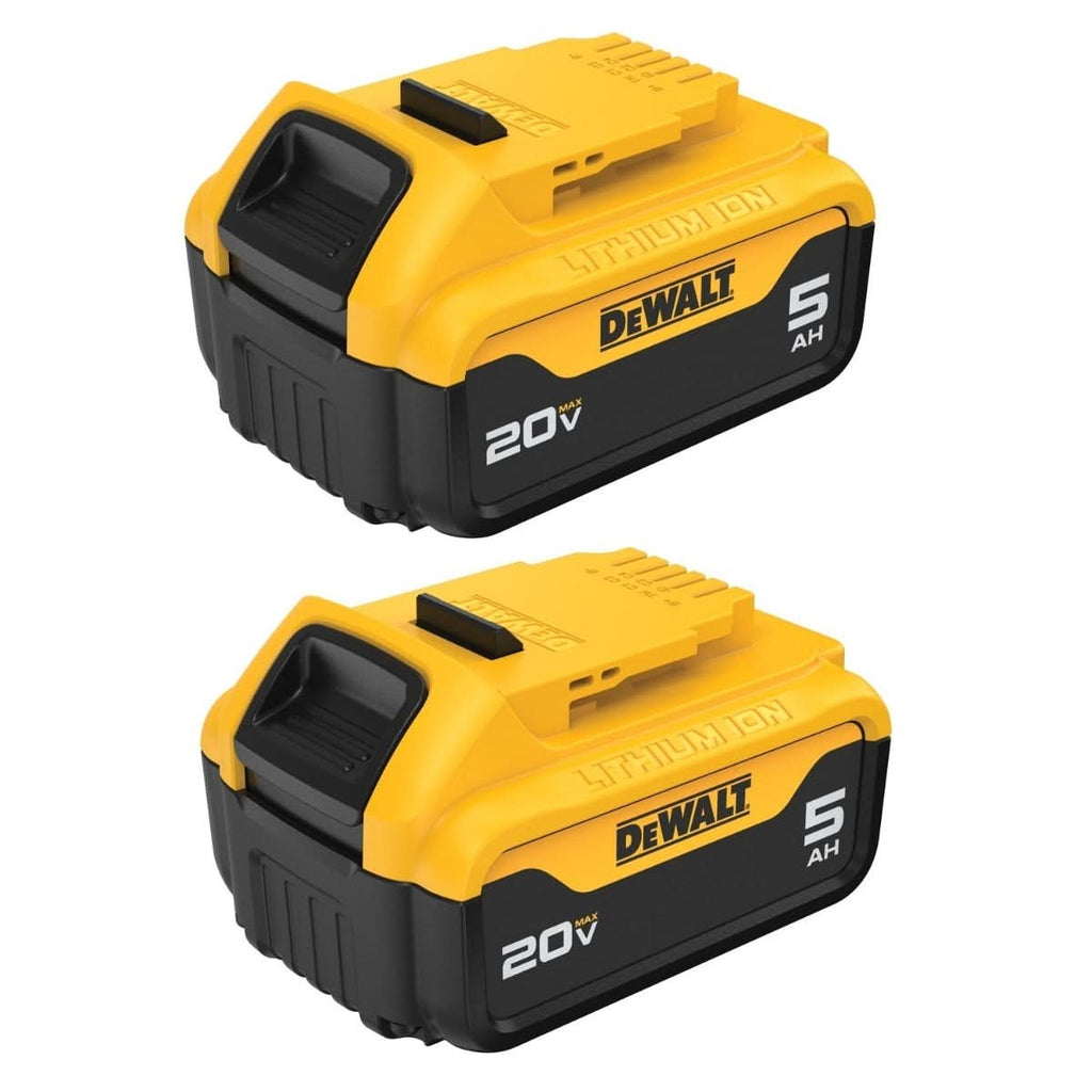 DeWalt DCB205 20V MAX 5.0Ah Lithium Ion Batteries, 4-Pack