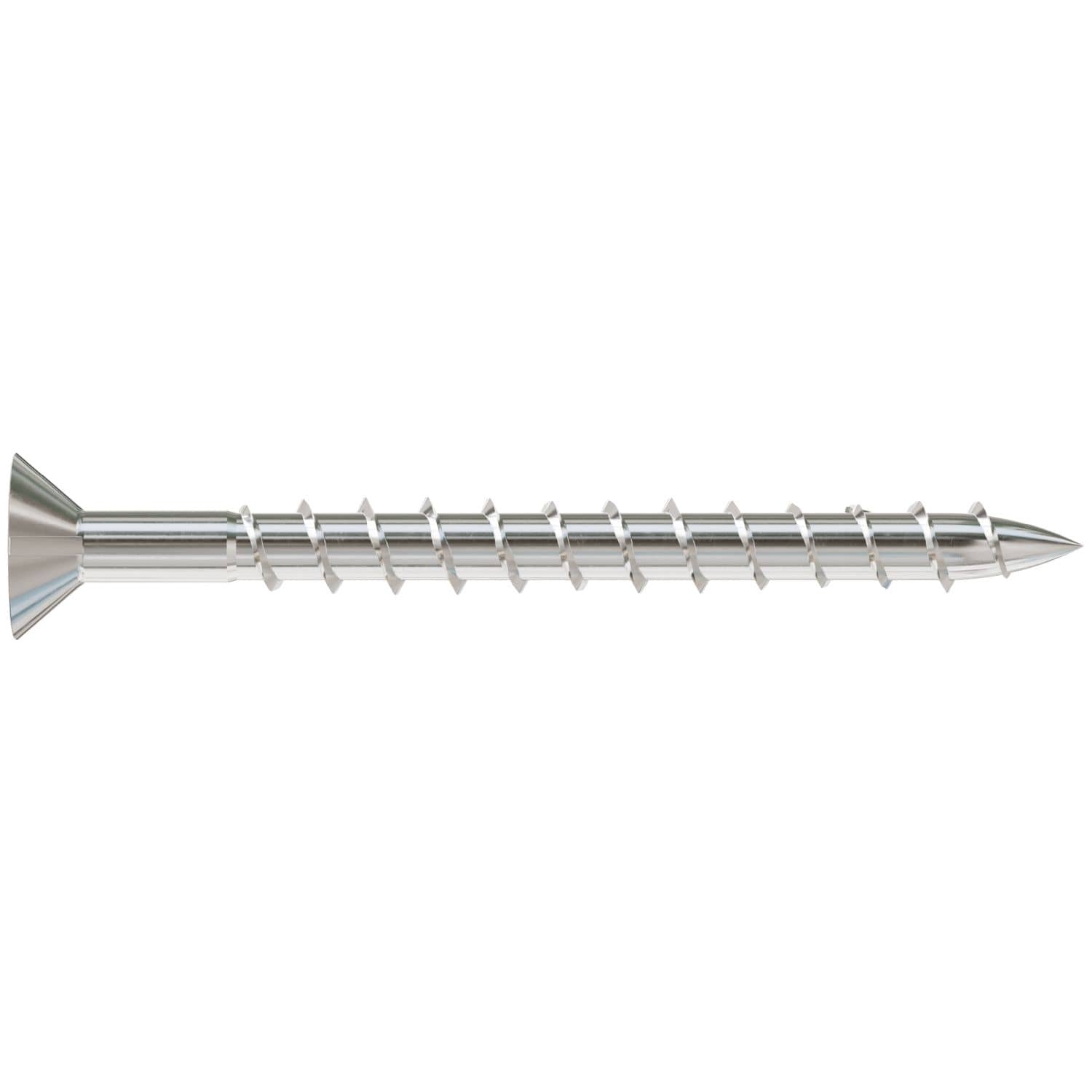 Simpson Strong-Tie T12250WPB Strong-Drive DWP WOOD SS Screw, #12 x 2-1/2-in. T-27, Flat Head, Type 316, 1750-Pack