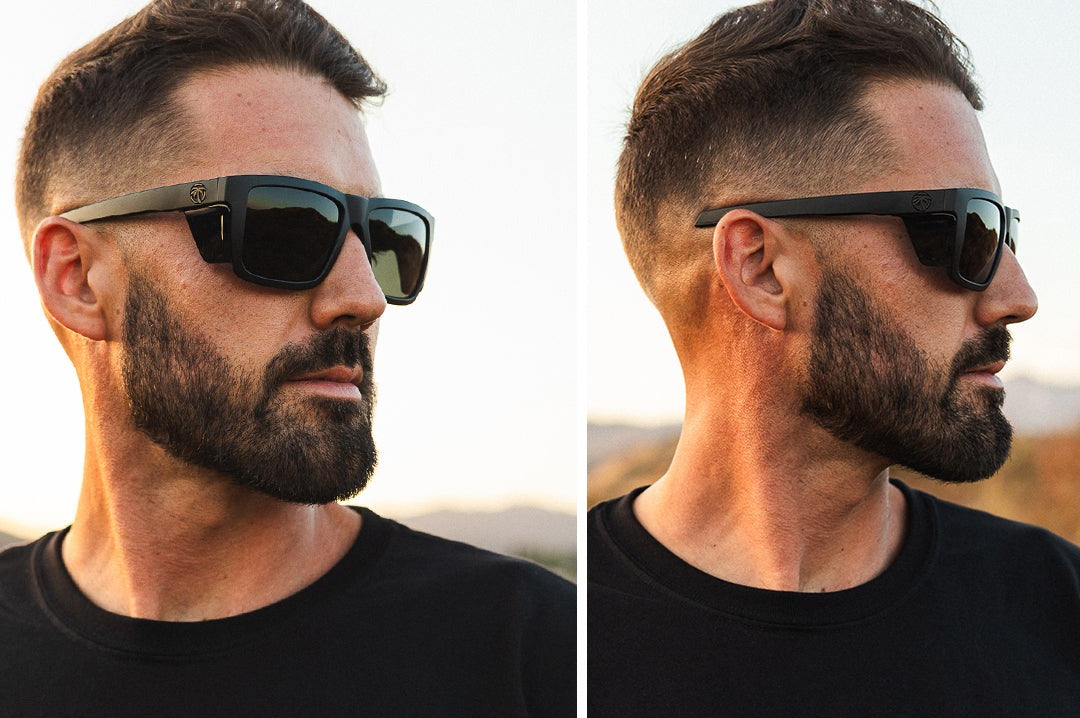Heat Wave Performance XL VISE Frame Ultra Black Z87+ Sunglasses
