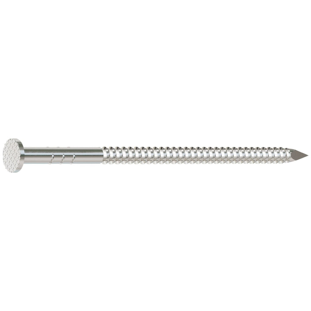 Simpson Strong-Tie S10PTD1 Preservative-Treated Wood Decking Nail, Ring Shank, 3-in. x .131-in. Type 304, 1-lb.