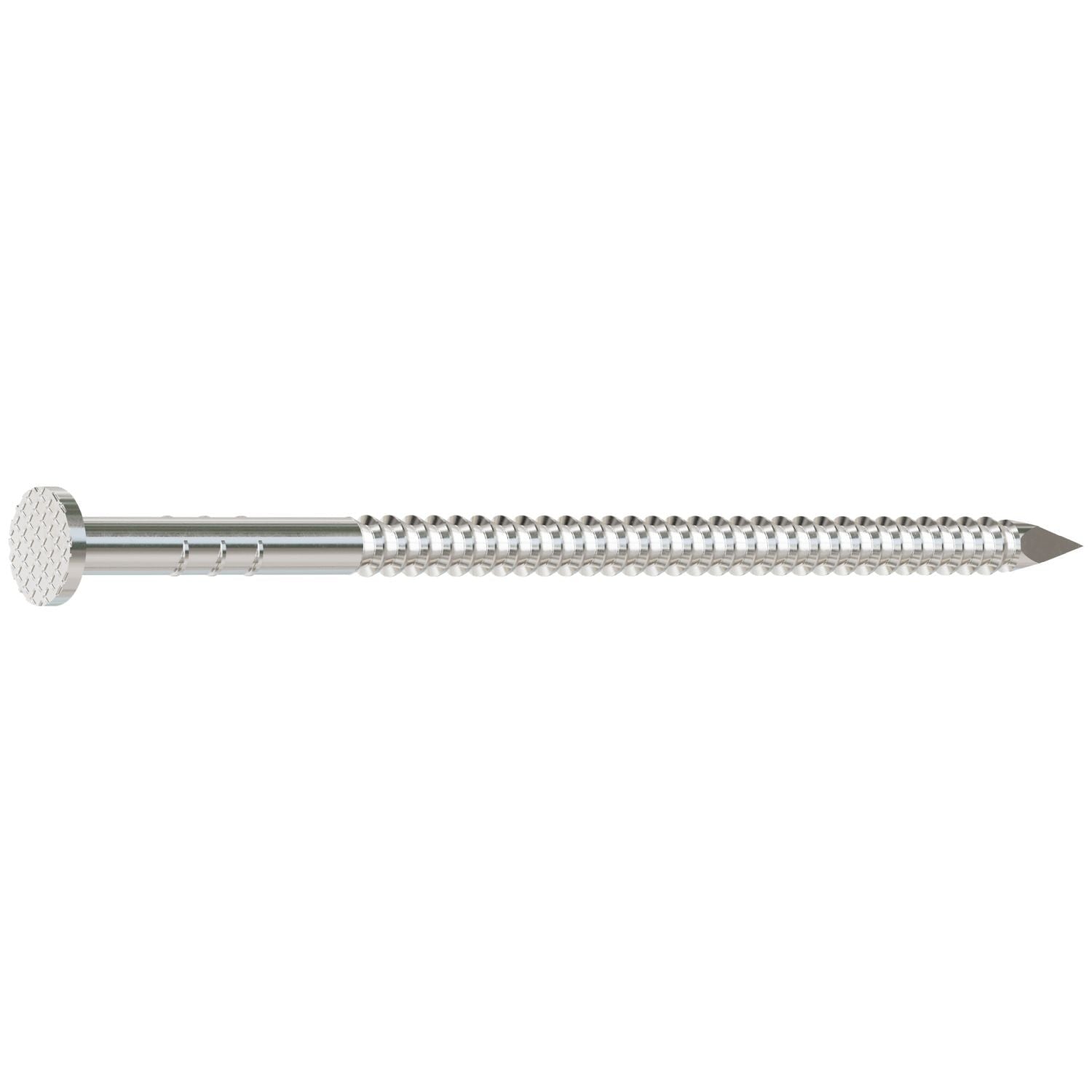 Simpson Strong-Tie S10PTD1 Preservative-Treated Wood Decking Nail, Ring Shank, 3-in. x .131-in. Type 304, 1-lb.