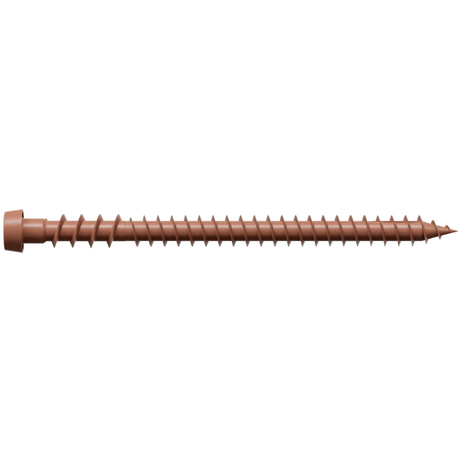 Simpson Strong-Tie DCU234TN03MB Deck-Drive DCU COMPOSITE Screw, #10 x 2-3/4-in. T20, Quik Guard, Tan 03, 1750-Pack