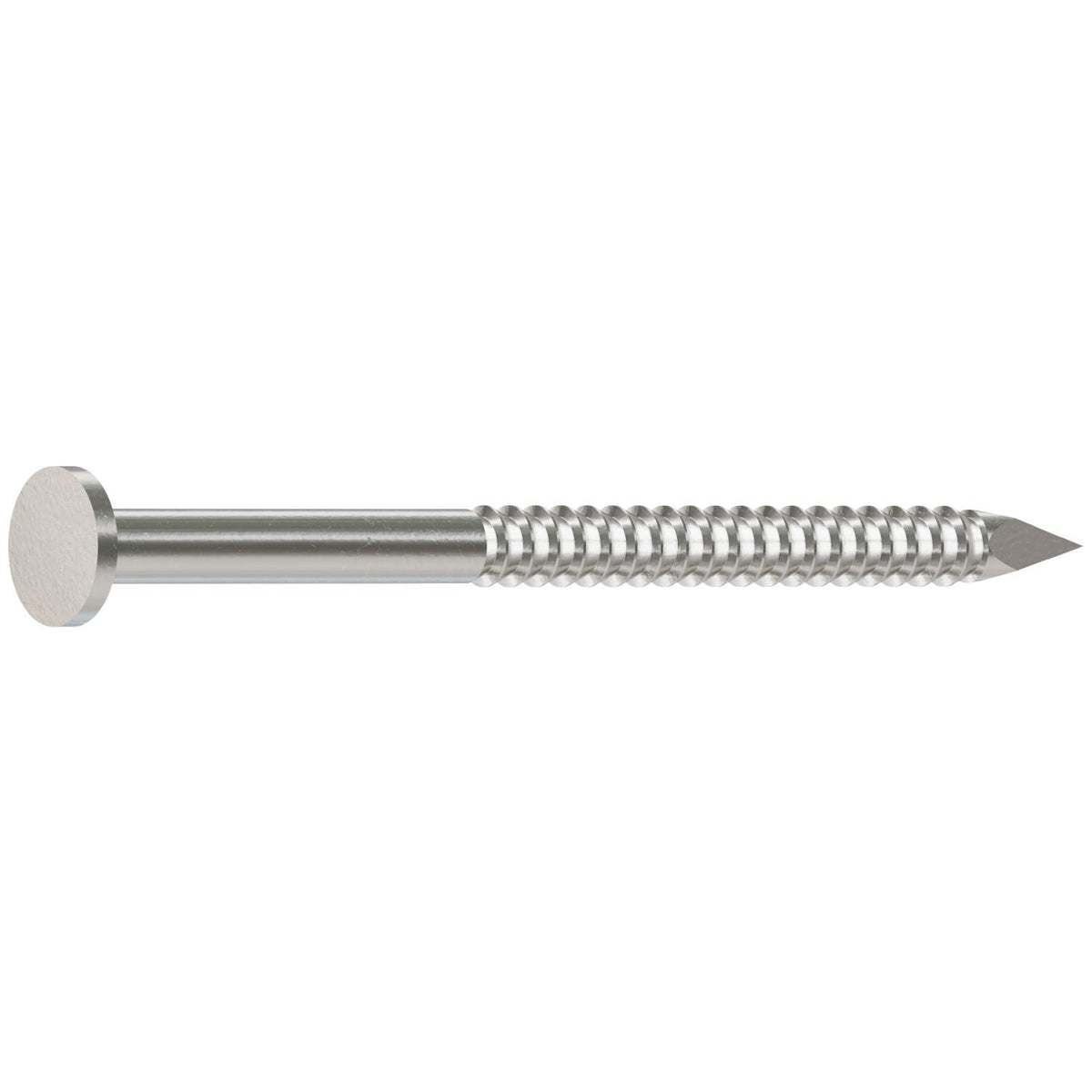 Simpson Strong-Tie S6ACN1 Common Nail, Annular Ring Shank, 2-in. x .120-in. Type 304 Stainless Steel, 1-lb.