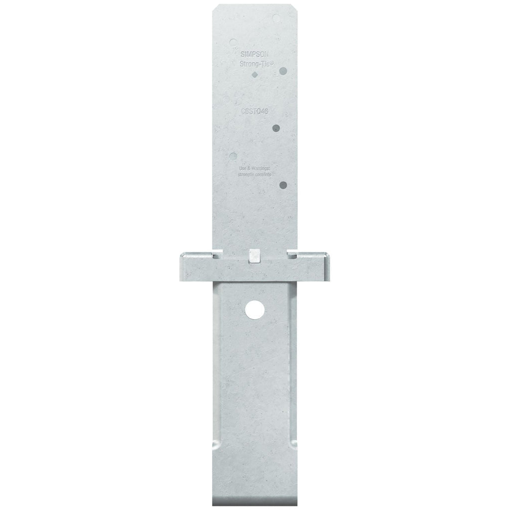 Simpson Strong-Tie CBSTQ46-SDS2HDG CBSTQ Hot-Dip Galvanized Standoff Column Base for 4x6 w/ SDS Screws