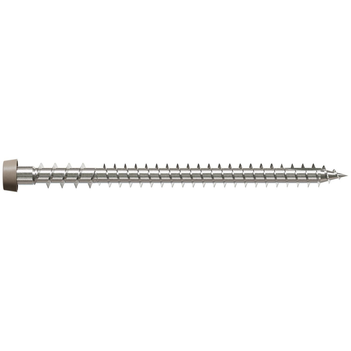 Simpson Strong-Tie DCU234C316GR01 Deck-Drive DCU COMPOSITE Screw, #10 x 2-3/4-in. T20, Type 316, Gray 01, 70-Pack