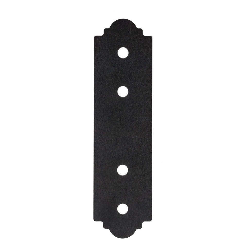 Simpson Strong-Tie APST412 Outdoor Accents Mission Collection ZMAX, Black Powder-Coated Strap for 4x