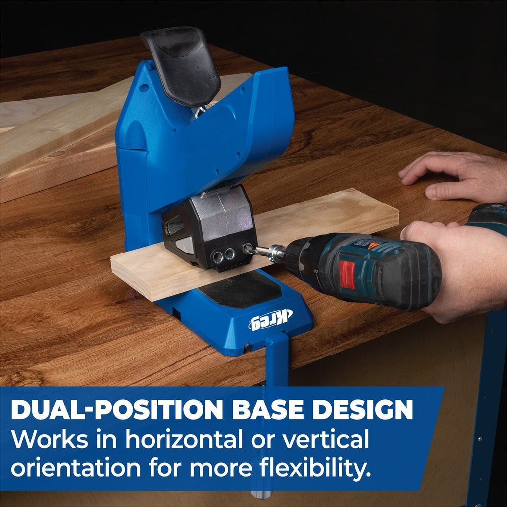 Kreg Pocket-Hole Jig 720 1/2-in. to 1-1/2-in. Pocket-Hole Jig with Automaxx Clamping (KPHJ720)