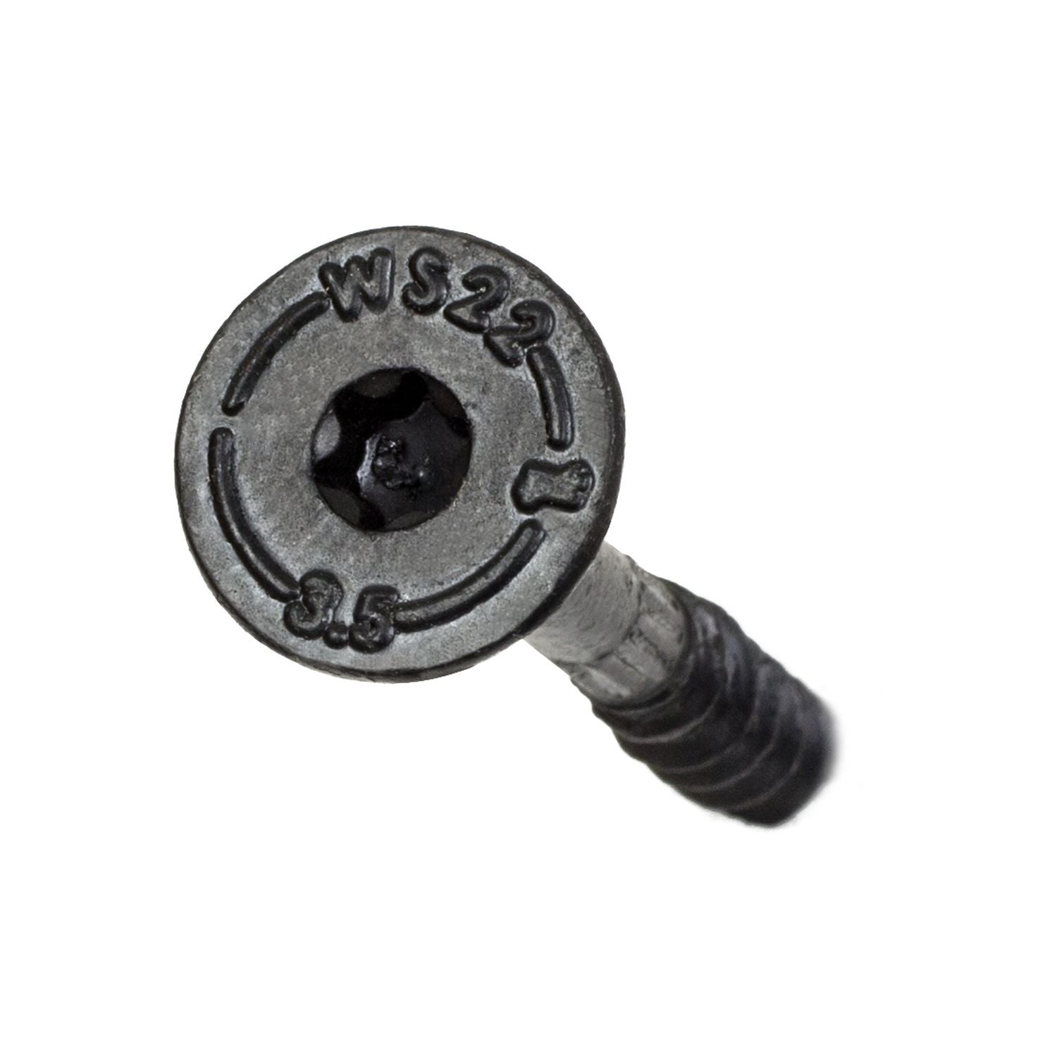 Simpson Strong-Tie SDWS22312DBB-RN1 Outdoor Accents Structural Wood Screw, .220-in. x 3-1/2-in. DB Coating, Black withWasher