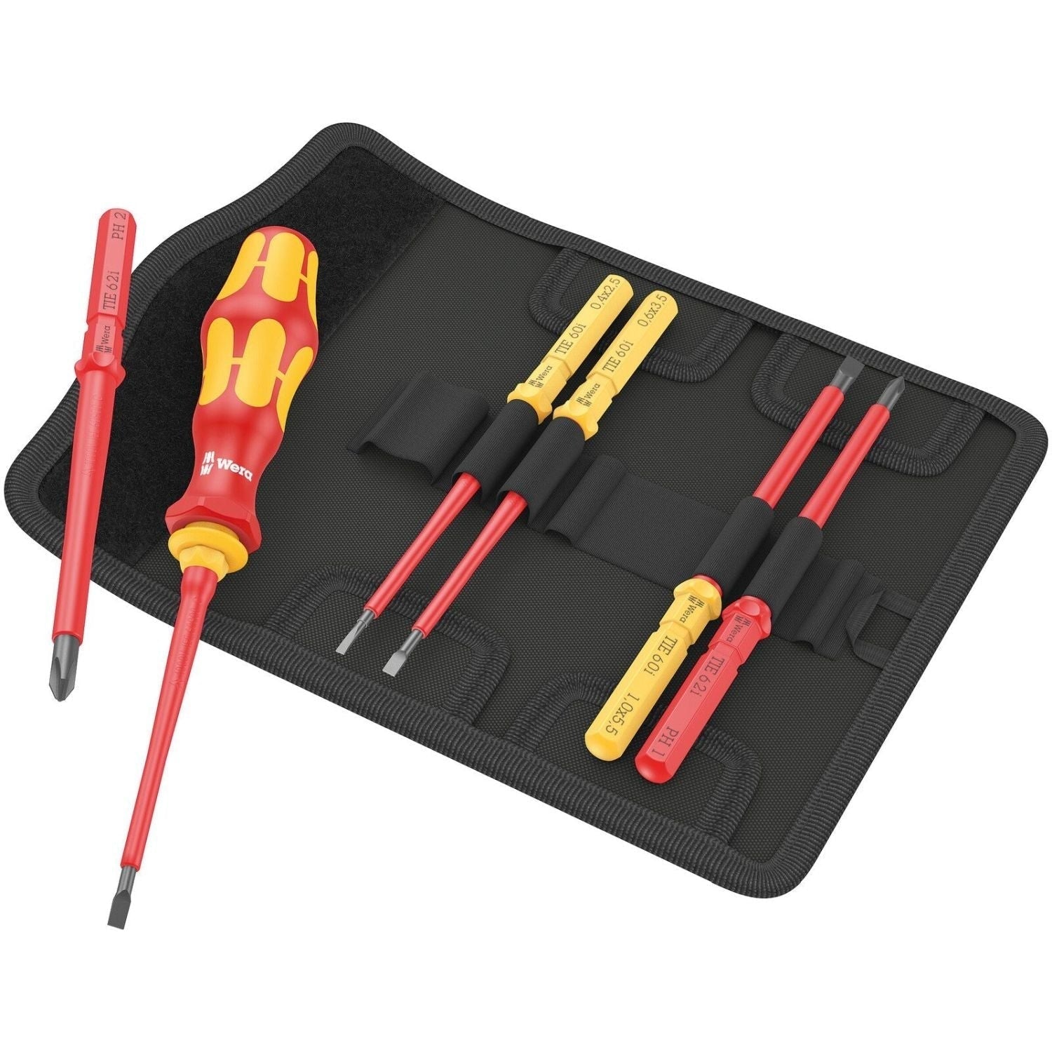 Wera Kraftform Kompakt VDE 7 Universal 1 Tool Finder, 7-Pieces