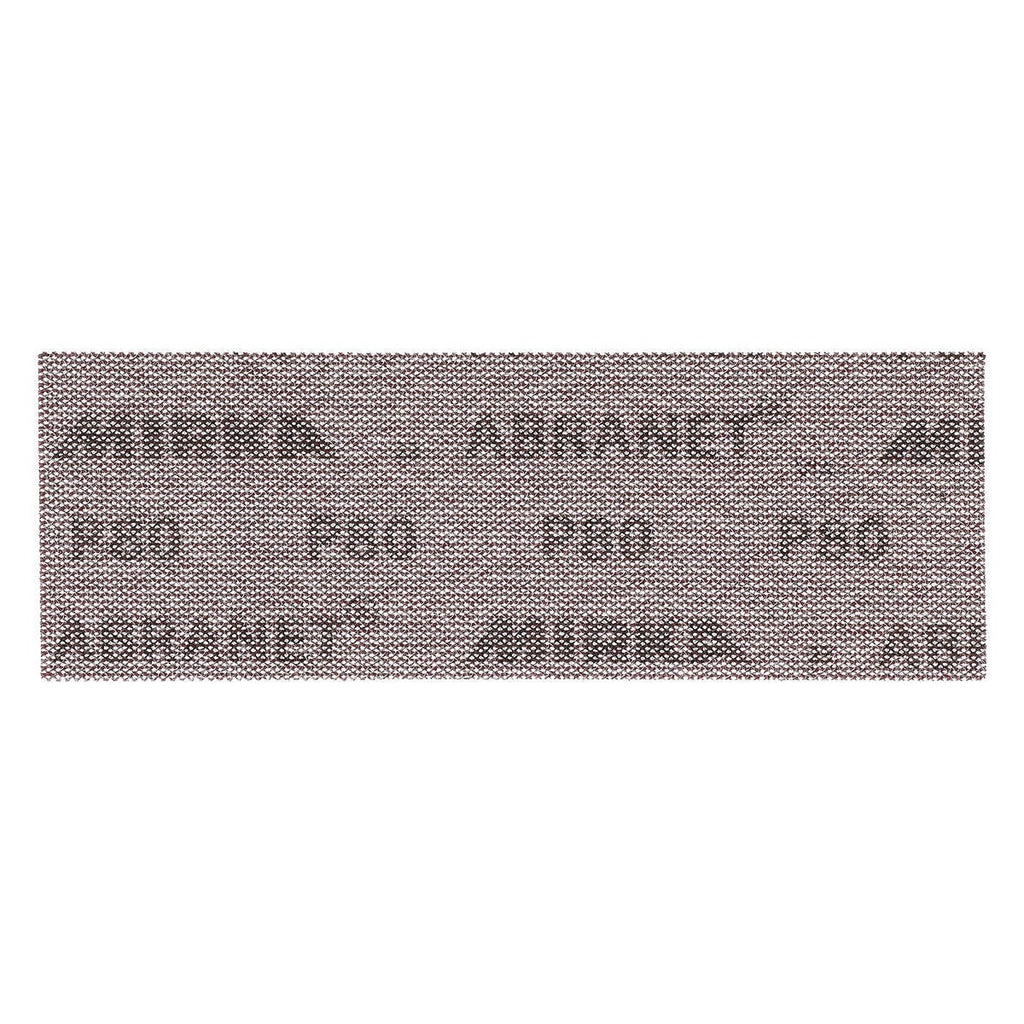 Mirka Abranet 3 in. x 9 in. P80 Grip Net Sanding Strips for Dust-Free Sanding, 50-Pack (9A-175-080)