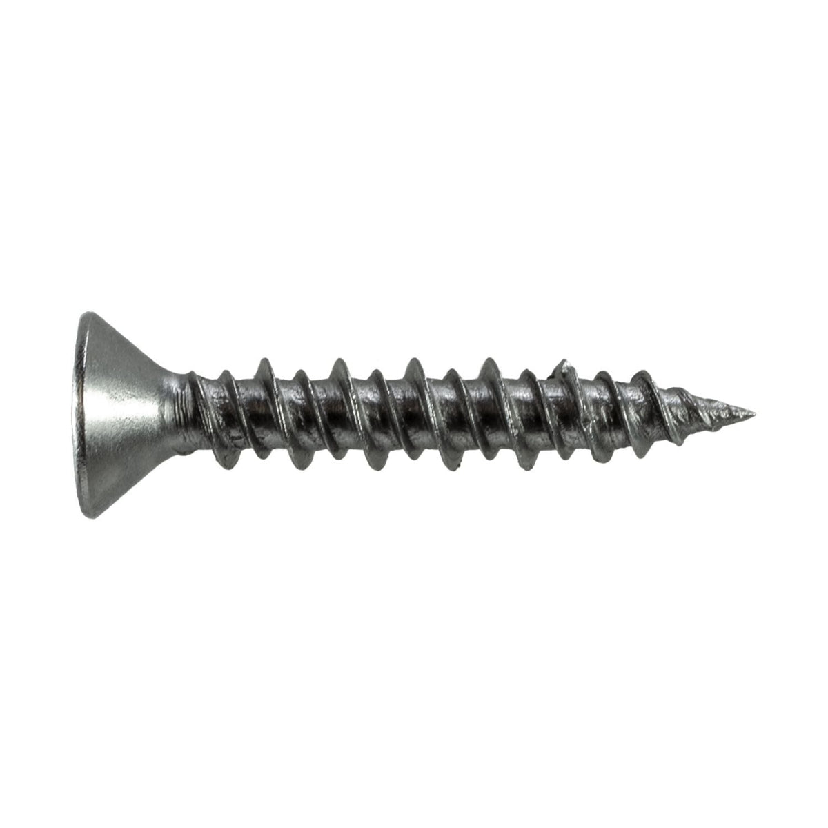 Simpson Strong-Tie T08J100FXC Marine Screw, Flat Head, #8 x 1-in. #2 Phillips Drive, Type 316, 100-Pack