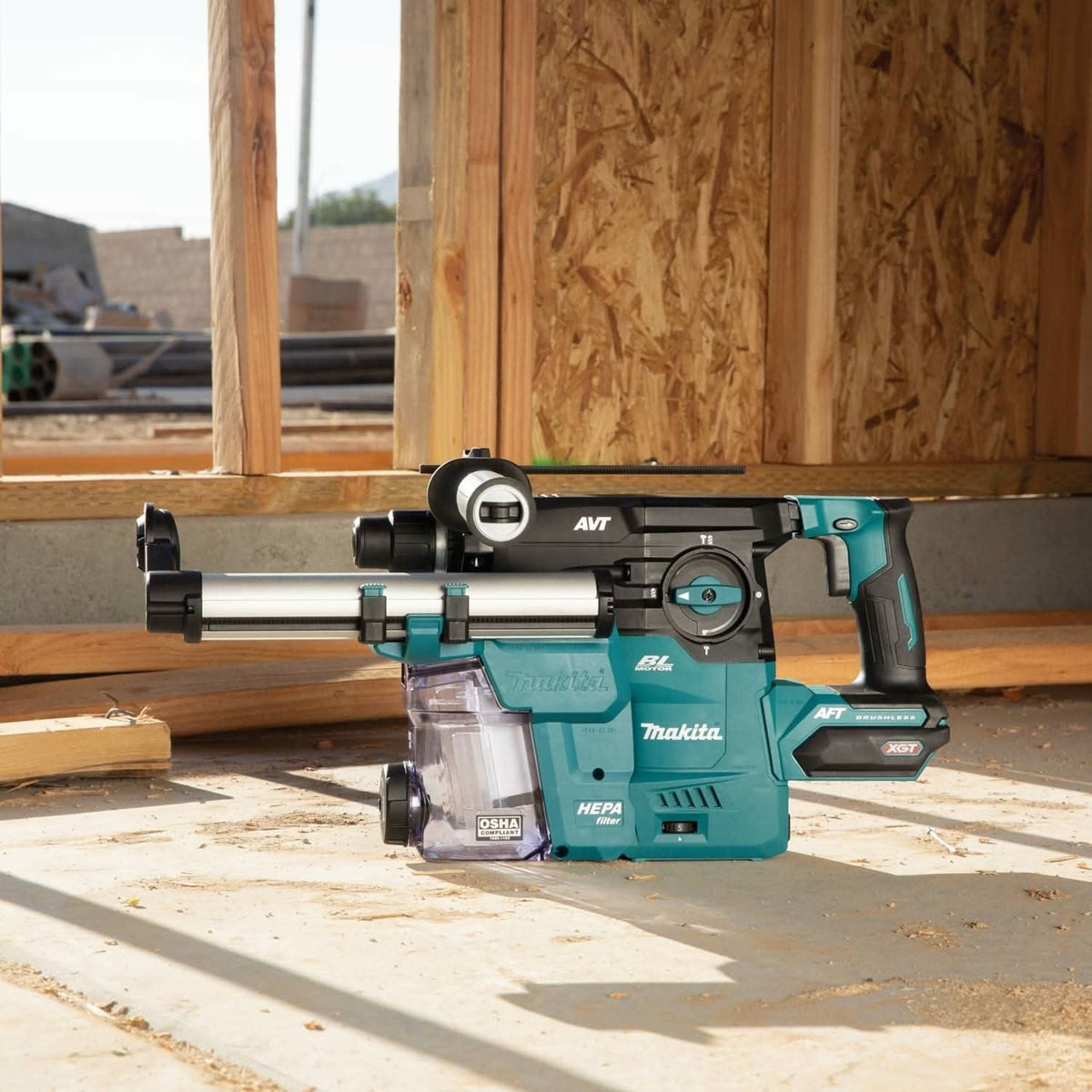 Makita GRH08Z 40V max XGT Brushless Cordless 1-3/16" SDS-PLUS AVT Rotary Hammer, AFT, AWS Capable, Tool Only