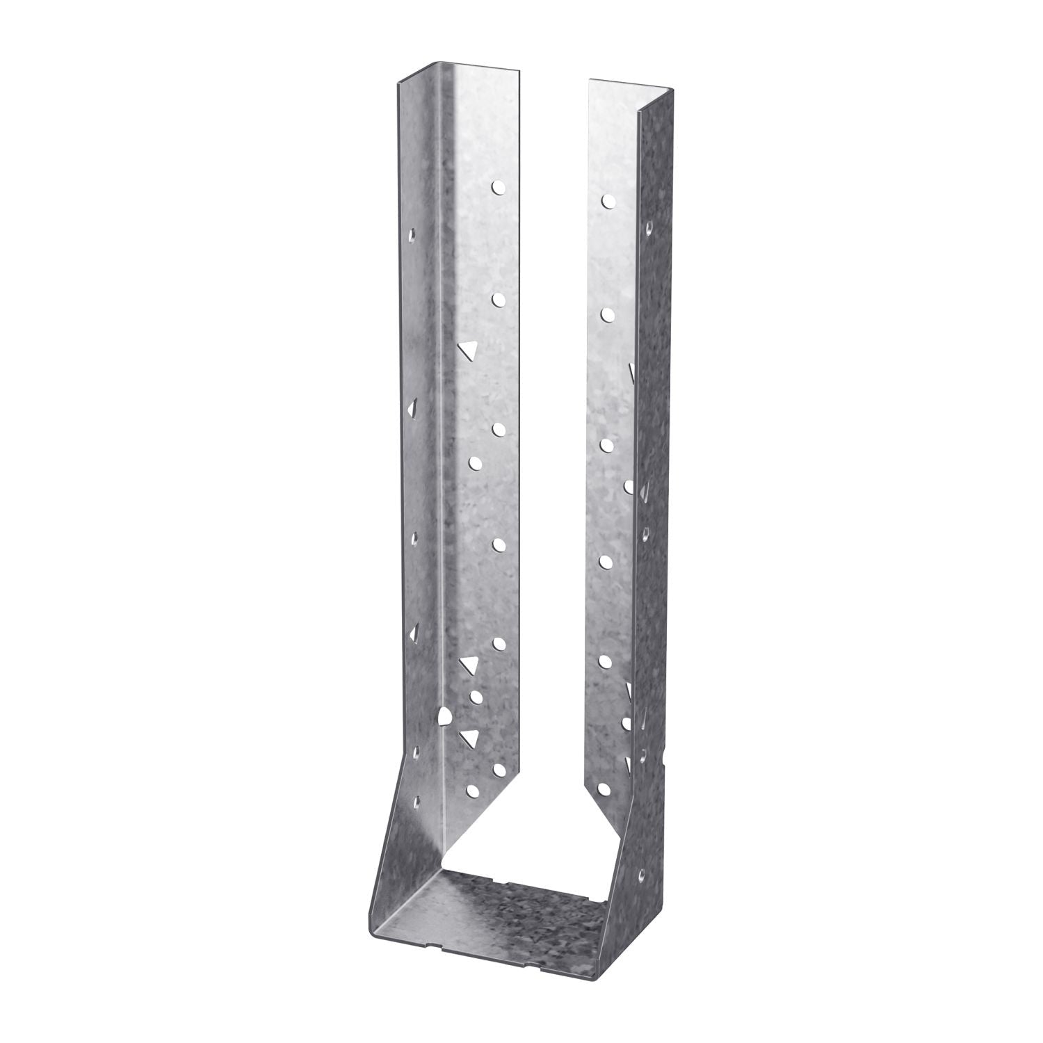 Simpson Strong-Tie HUC414 HUC Galvanized Face-Mount Concealed-Flange Joist Hanger for 4x14
