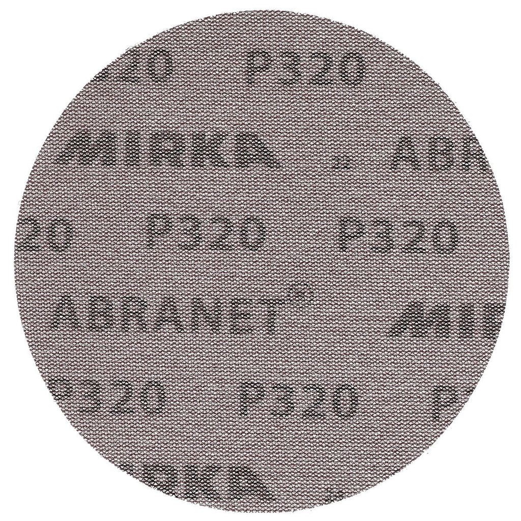 Mirka Abranet 6-in. P80 Hook and Loop Net Sanding Discs, 10-Pack (9A-241-080)