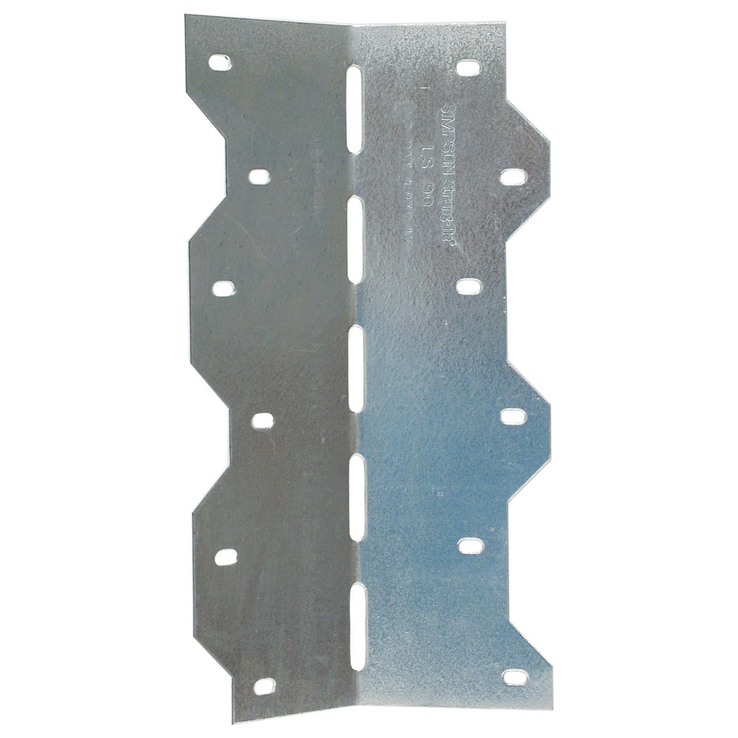 Simpson Strong-Tie 7-7/8-in. 18-Gauge ZMAX Galvanized Adjustable L Angle (LS90Z)