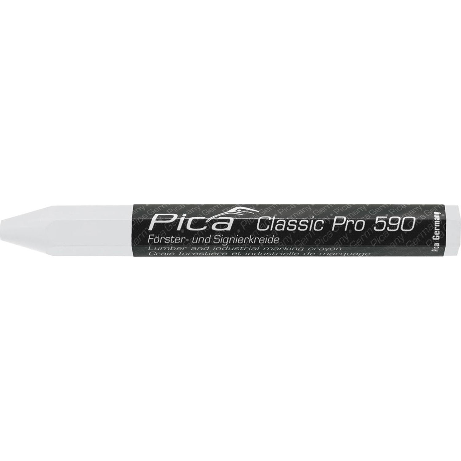 Pica 590/52 Chalk Classic Pro White, 12-Pack