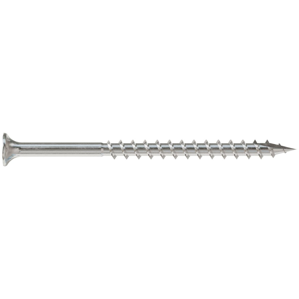 Simpson Strong-Tie S10300DBB Bugle-Head Wood Screw, Square Drive, #10 x 3-in. #2 Square, Type 305, 1500-Pack
