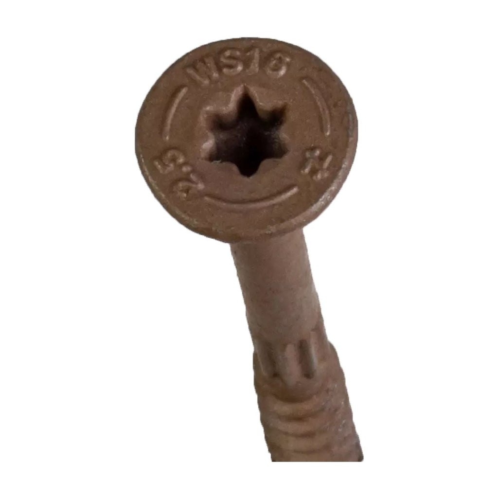 Simpson Strong-Tie SDWS16212QR150 Strong-Drive SDWS FRAMING Screw, 0.160-in. x 2-1/2-in. T25, Quik Guard, Tan, 150-Pack