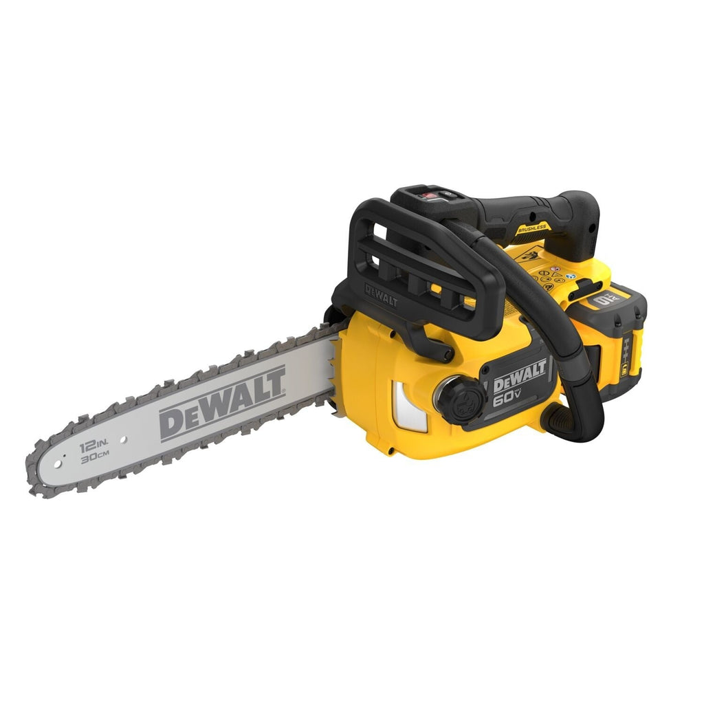 DEWALT DCCS673X1 FlexVOLT 60V MAX Compact 12-in. Top Handle Chainsaw 9.0Ah Kit