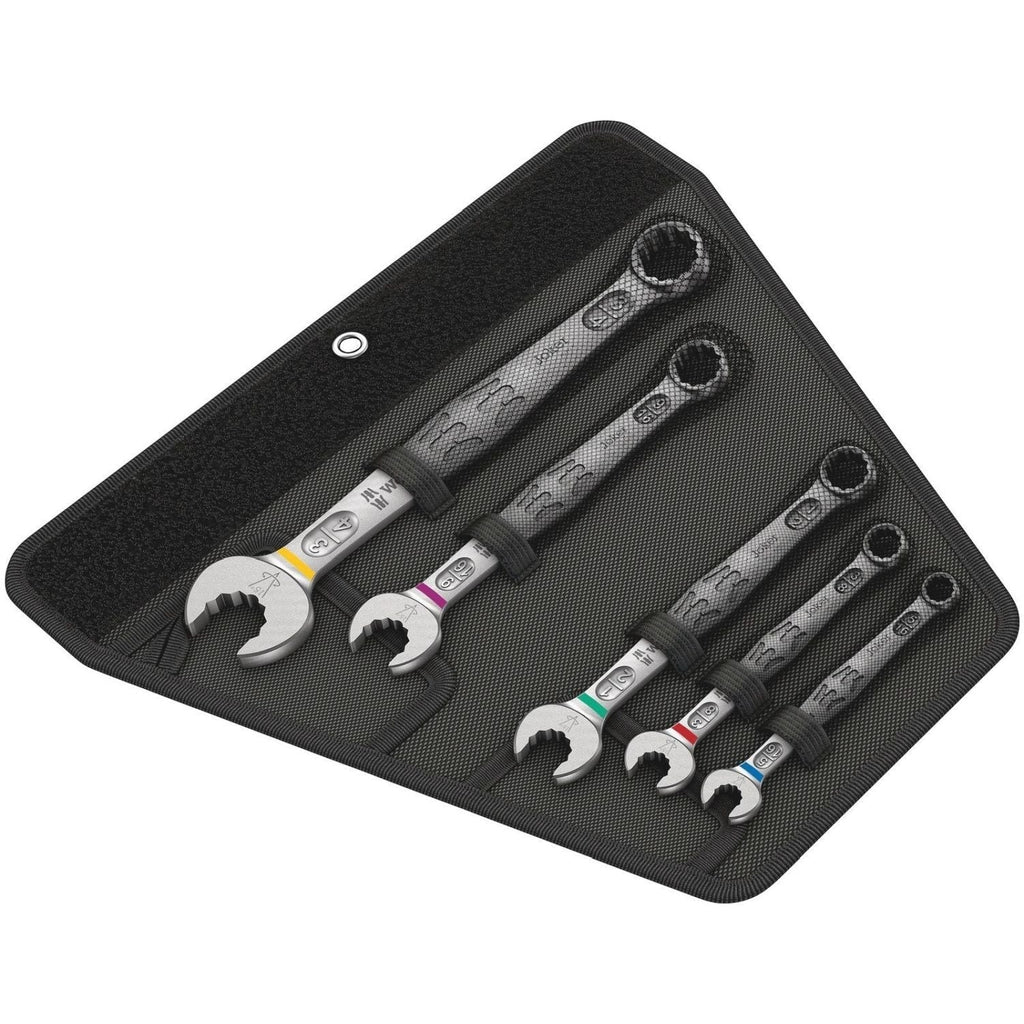 Wera 6003 Joker 5 Imperial Set 1 Combination Wrench Set, Imperial, 5-Pieces