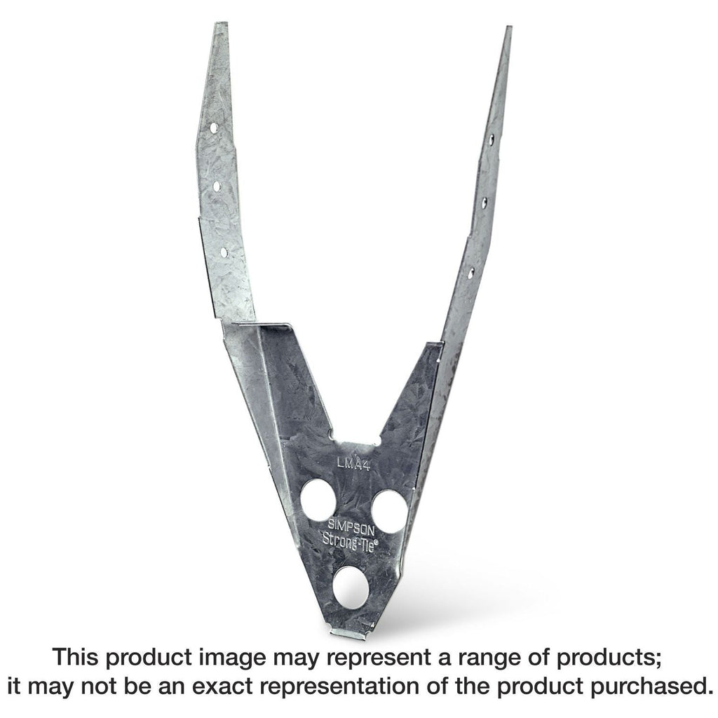 Simpson Strong-Tie LMA6Z LMAZ ZMAX Galvanized Mudsill Anchor for 2x6 or 3x6