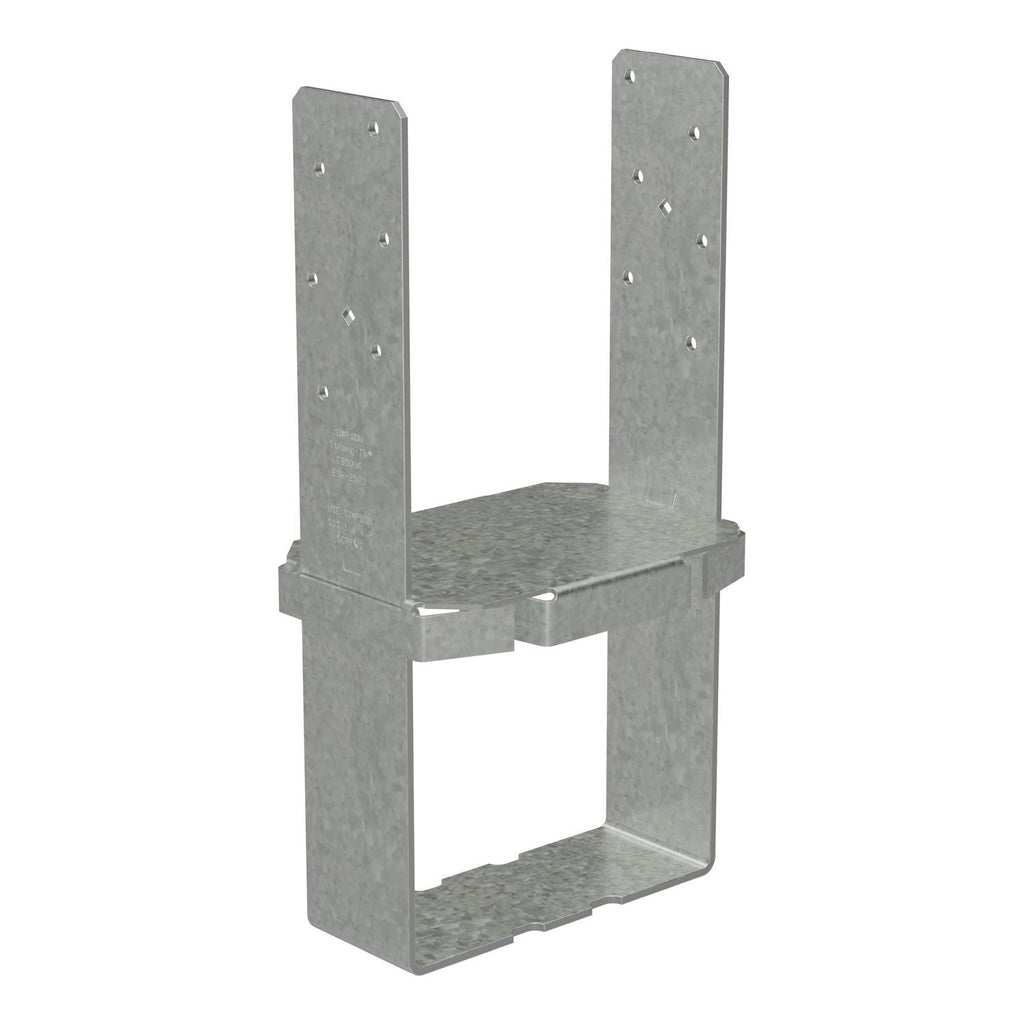 Simpson Strong-Tie CBSQ86-SDS2 CBSQ Galvanized Standoff Column Base for 6x8 with SDS Screws