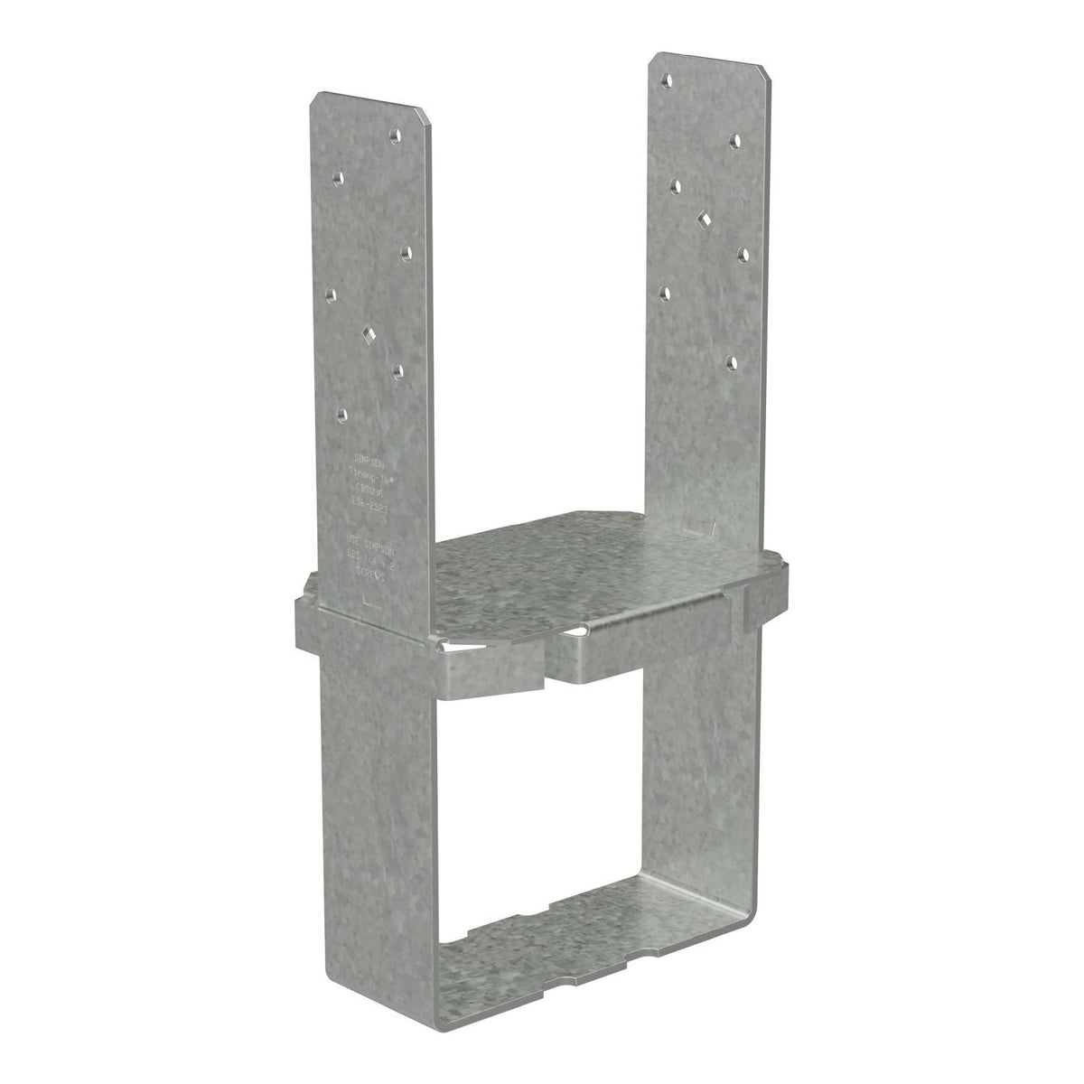 Simpson Strong-Tie CBSQ86-SDS2 CBSQ Galvanized Standoff Column Base for 6x8 with SDS Screws