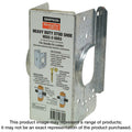 Simpson Strong-Tie HSS2-2-SDS3 HSS Galvanized Stud Shoe for Double 2x, with Strong-Drive SDS Screws