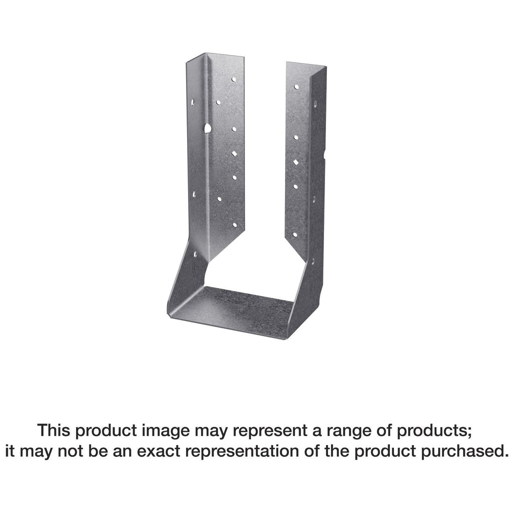 Simpson Strong-Tie HUCQ210-3SS-SDS HUCQ Stainless-Steel Heavy Face-Mount Concealed-Flange Joist Hanger for Triple 2x10 w/ Screws