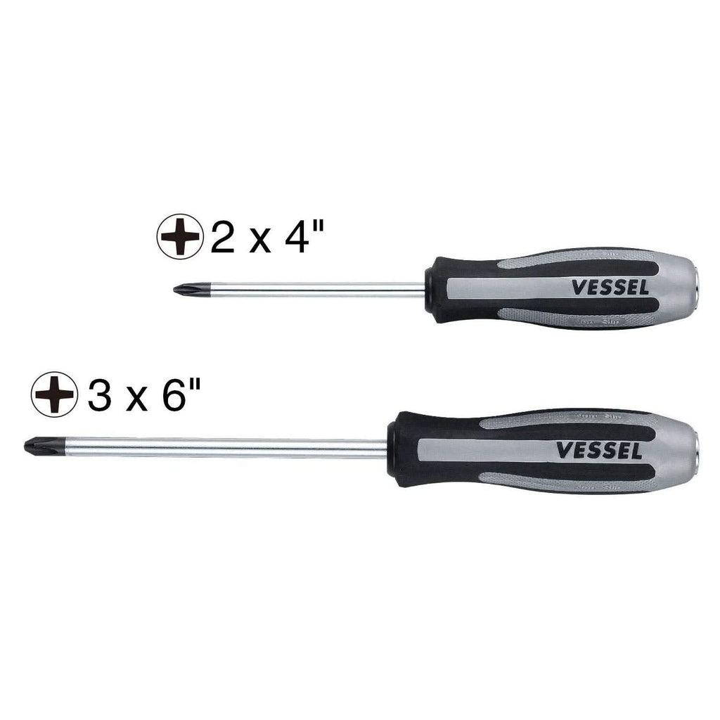 Vessel 9802SC MEGADORA IMPACTA Screwdriver 2-Piece Set (9802SC)
