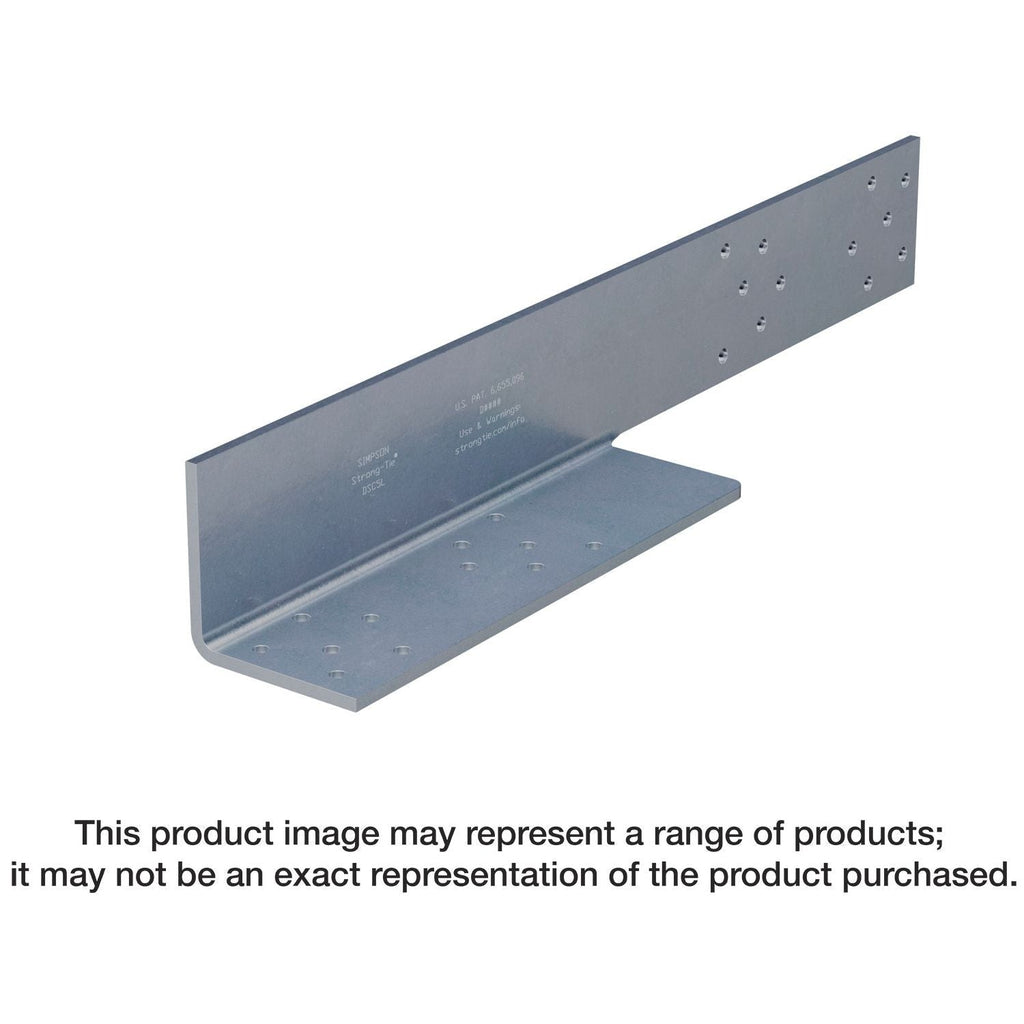 Simpson Strong-Tie DSC5L-SDS3 DSC 21-in. Drag-Strut Connector with Strong-Drive SDS Screws, Skewed Left