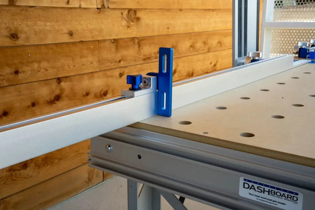 Dashboard MFT Reversible Flip Stop for Repeatable Crosscut Lengths (FS0001)