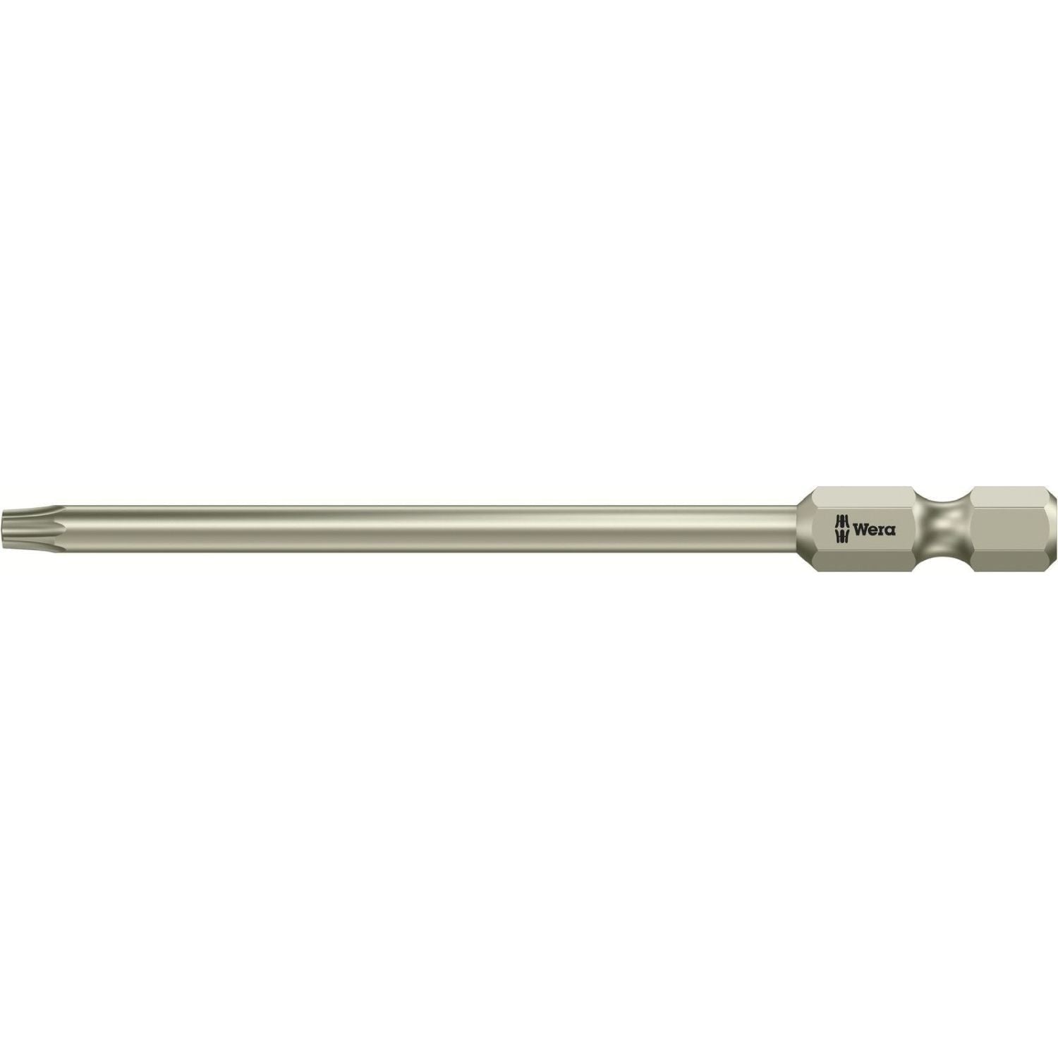 Wera 3867/4 Torx Bo Bit With Bore Hole, Stainless, Torx 15x89-mm.