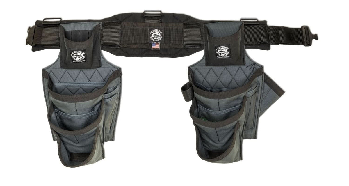 Badger Tool Belt 463110 LG Framer Set, Gunmetal Black