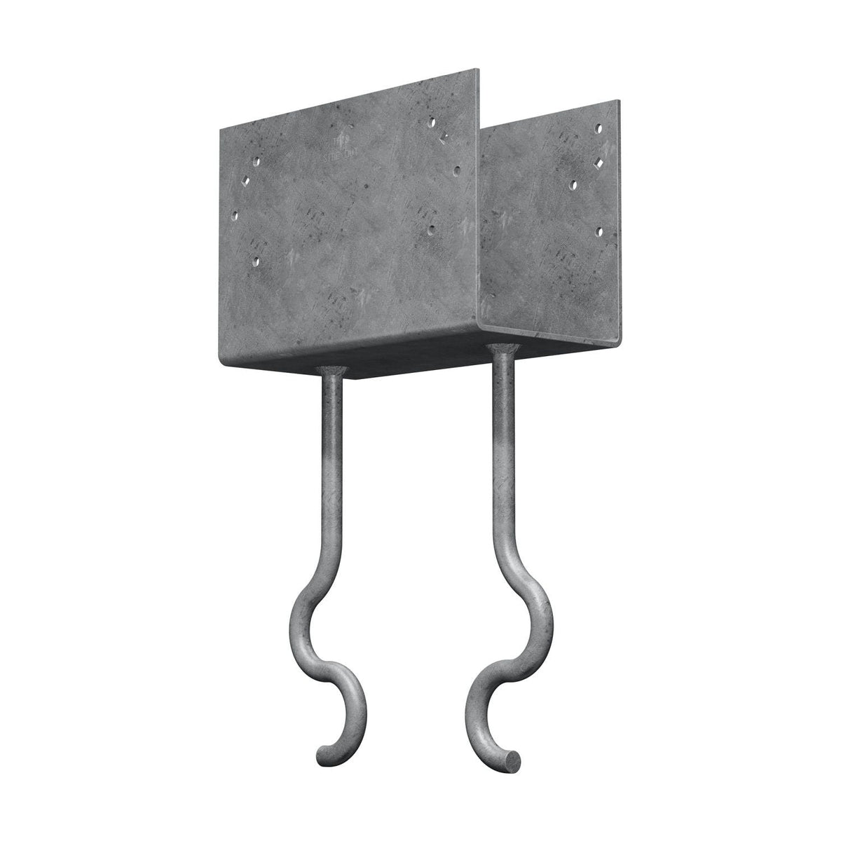 Simpson Strong-Tie CCQM5.50-SDSHDG CCQM Hot-Dip Galvanized Column Cap for 5-1/2-in. Beam, with Strong-Drive SDS Screws