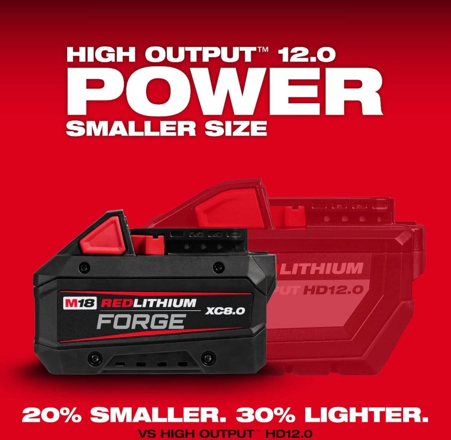 Milwaukee 48-11-1881 M18 REDLITHIUM FORGE XC8.0 Battery Pack (PROMO)