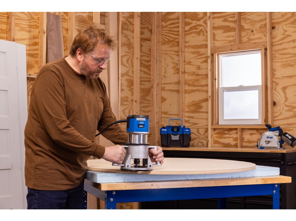 Kreg 3-1/4 HP SureSpeed Fixed-Base Router (PRSPR325)